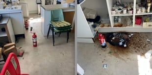 Appeal after break-in, damage and thefts at Winkleigh Football Club
