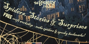 Spiders, Stories and Surprises at The Bookery
