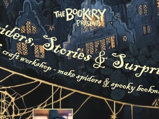 Spiders, Stories and Surprises at The Bookery
