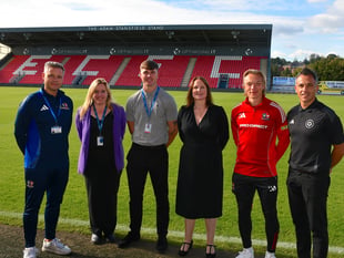 Exeter City FC players mentor youth to prevent crime