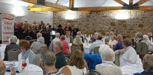 120 attended Farming Life Group Harvest meal
