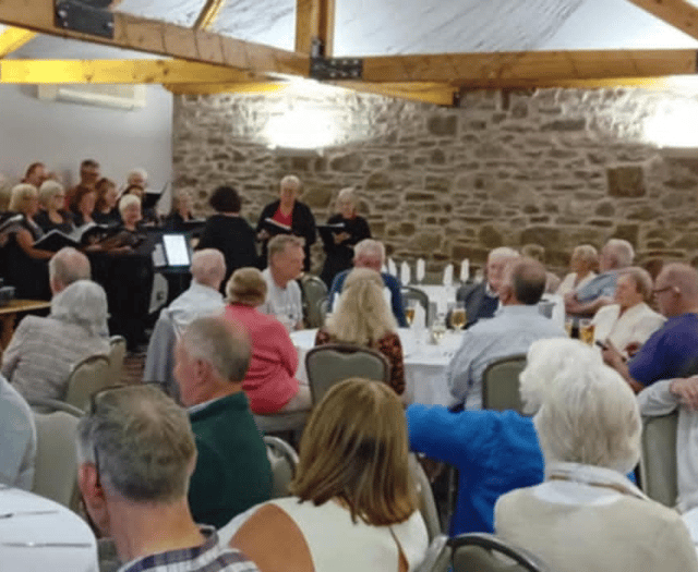 120 attended Farming Life Group Harvest meal
