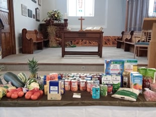 Christian Comment: Harvest and Gift Day at Crediton Methodist Church
