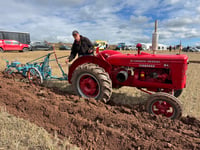 Fine day for the 79th Cheriton Ploughing Match
