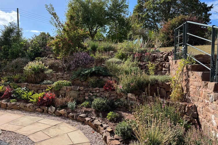 The Best Kept Garden was won by Philip Cunningham at 1 Gaters, Sandford.  AQ 1567
