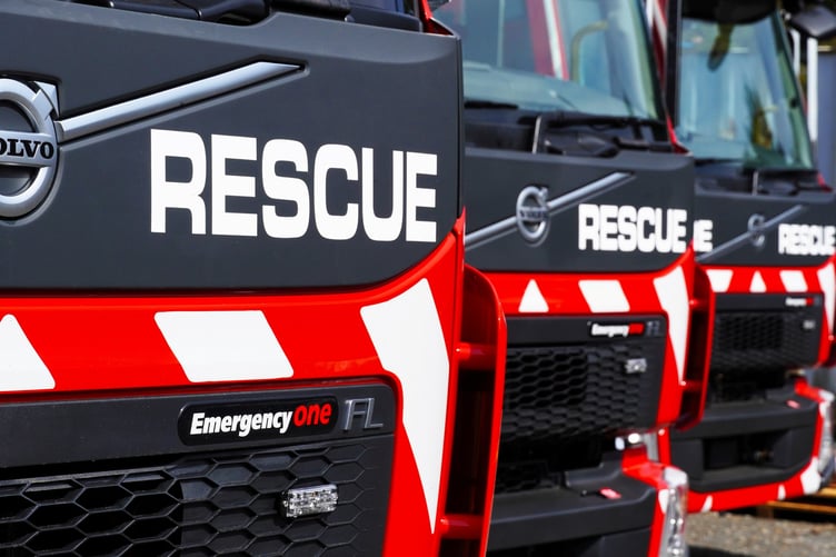 Williton, Nether Stowey, and Bridgwater fire crews were called to a telehandler alight in Crowcombe.
