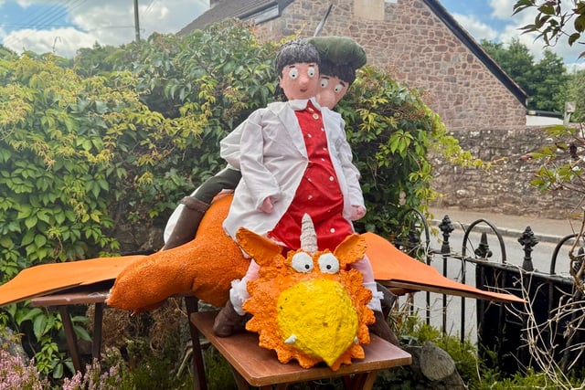 Scarecrow trail contributes to £750 raised for Sandford School