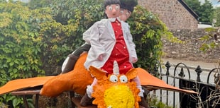 Scarecrow trail contributes to £750 raised for Sandford School