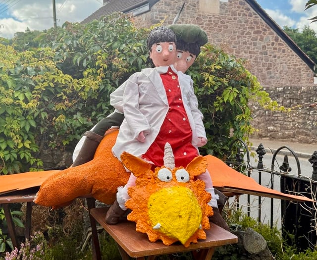 Scarecrow trail contributes to £750 raised for Sandford School