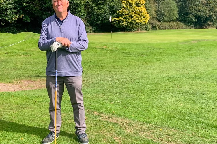 Andy Rogers, Downes 2025 Captain, playing in his Captains Charity Day.
