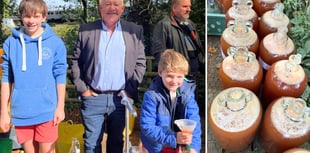 Grants boosts yearly Penstone apple-pressing event