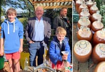Grants boosts yearly Penstone apple-pressing event