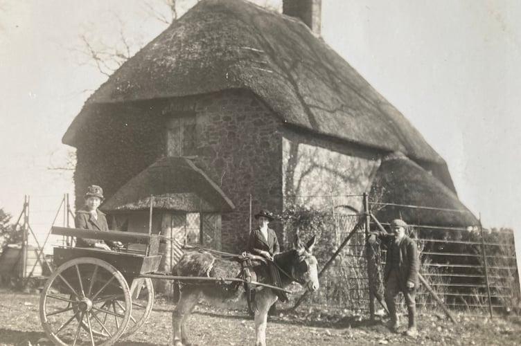 Do you recognise this cottage, most likely in the Cheriton Fitzpaine area.
