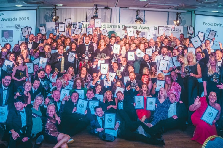 Award winners at the event