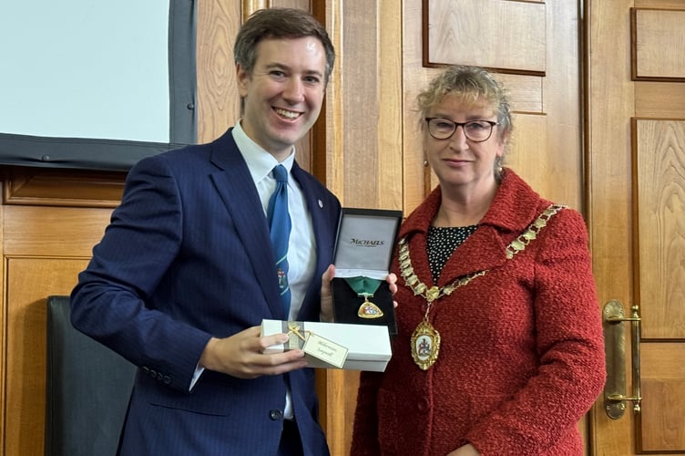 Andrew Sewell served as County Councillor for Torrington Rural from 2017 to 2025.  AQ 4403
