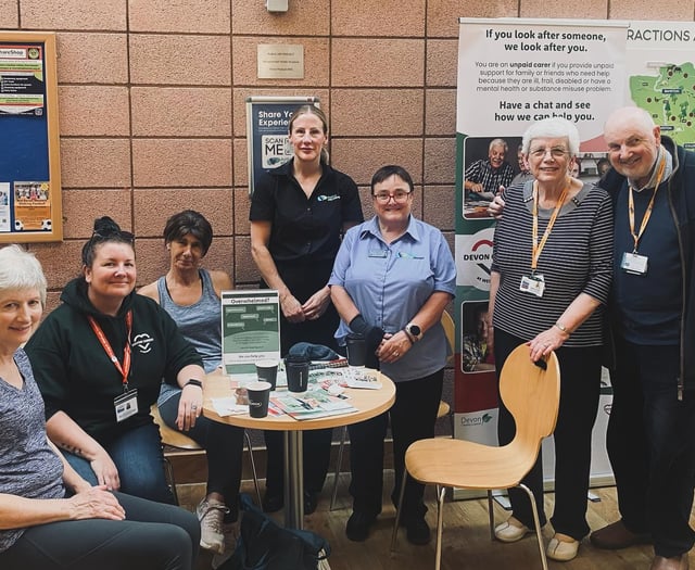 Active Mid Devon hosts wellbeing drop-in for unpaid carers
