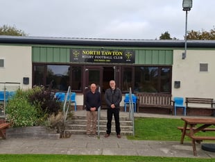 New rugby club roof completed
