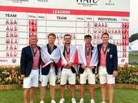 Tiverton golfer helps England win bronze in Singapore