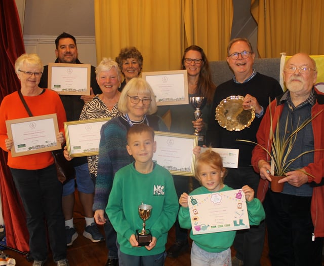 Newton St Cyres South West in Bloom delight
