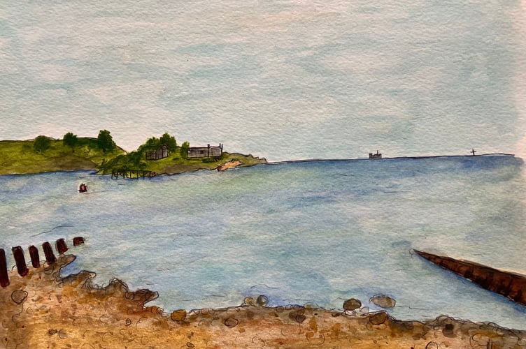 Best Landscape Artist 12-17 years category runner up by Jessica Horton.

