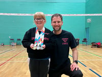 Trio of medals for Dee at Special Olympics Badminton Nationals
