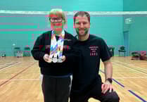 Trio of medals for Dee at Special Olympics Badminton Nationals