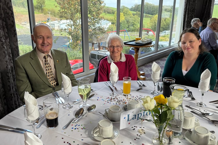 Some of the guests at the Devon Association of Ringers Centenary Lunch.  AQ 4986
