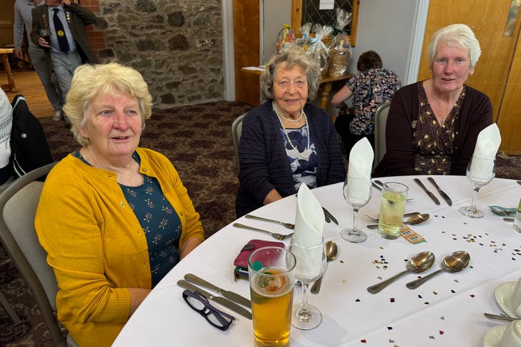 Some of the guests at the Devon Association of Ringers Centenary Lunch.  AQ 4972
