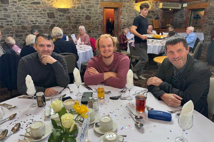 Some of the guests at the Devon Association of Ringers Centenary Lunch.  AQ 4983

