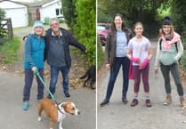 Charity walk in Stockleigh Pomeroy raises £700