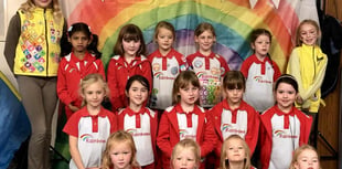 2nd Crediton Rainbows mark 10th birthday
