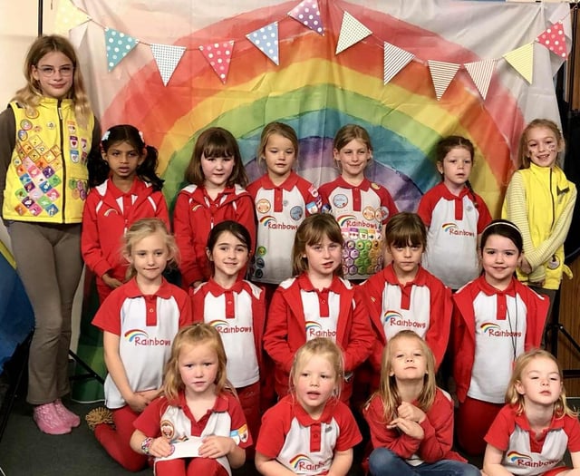 2nd Crediton Rainbows mark 10th birthday
