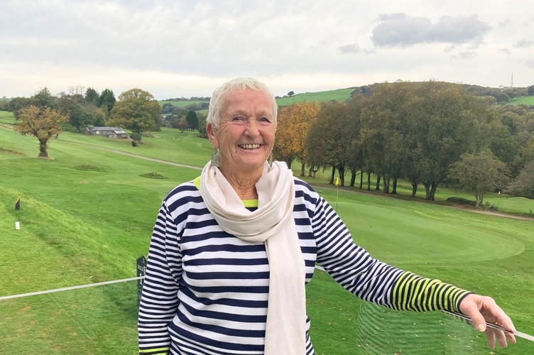 Okehampton Golf Club President Marcia Jones