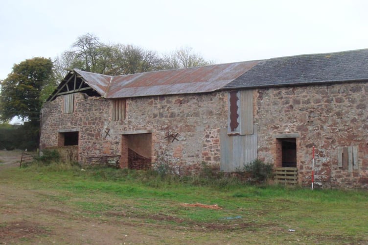 One of the farm buildings