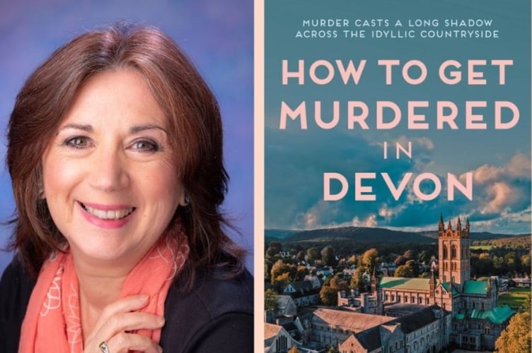 Stephanie Austin, left, and the cover of her latest novel