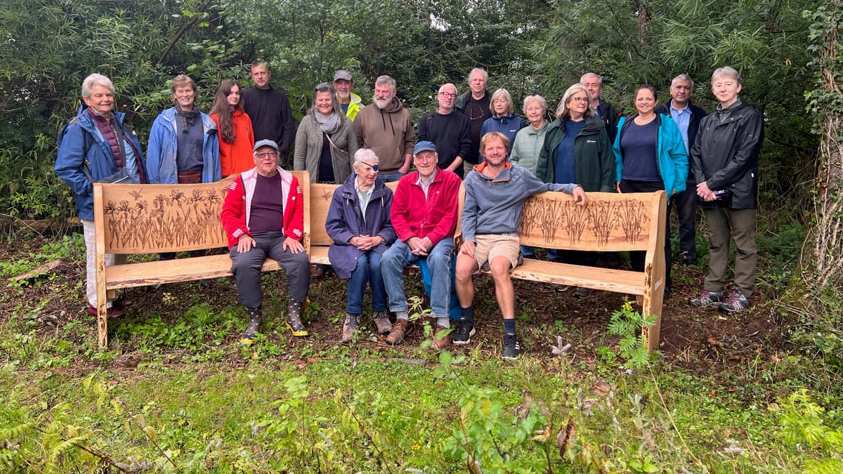 Sandford says goodbye to Linda and Colin Lever