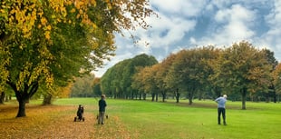 The changing of the season at Downes Golf Club 
