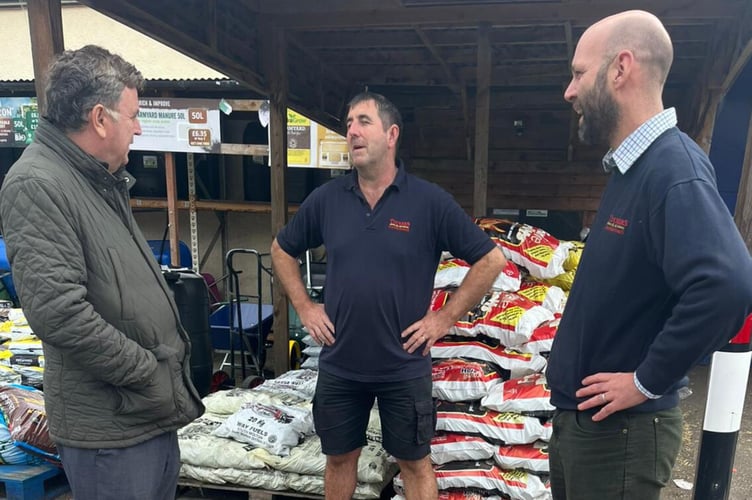 Sir Mel Stride at Tuckers Country Stores