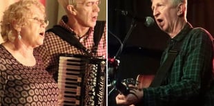 Newfoundland folk concert at library