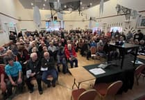 Hundreds turn out to oppose massive solar farm plan