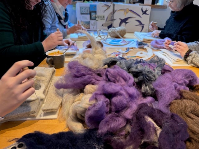 Craft workshops inspired by upcoming talk at the Bookery funded
