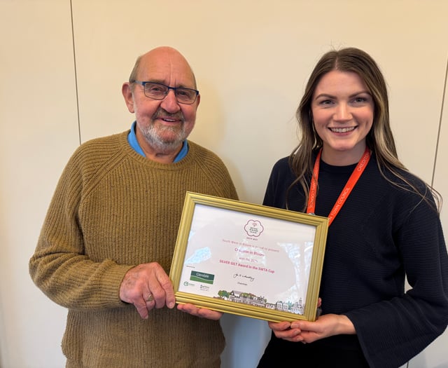 SW in Bloom Silver Gilt a great achievement for Crediton
