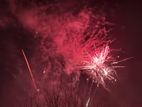 Impressive - and loud - fireworks over Crediton
