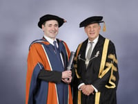 Business leader Alastair receives honorary doctorate

