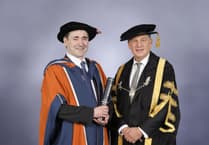 Business leader Alastair receives honorary doctorate