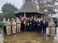 Armistice Day observed in Crediton - We will remember them
