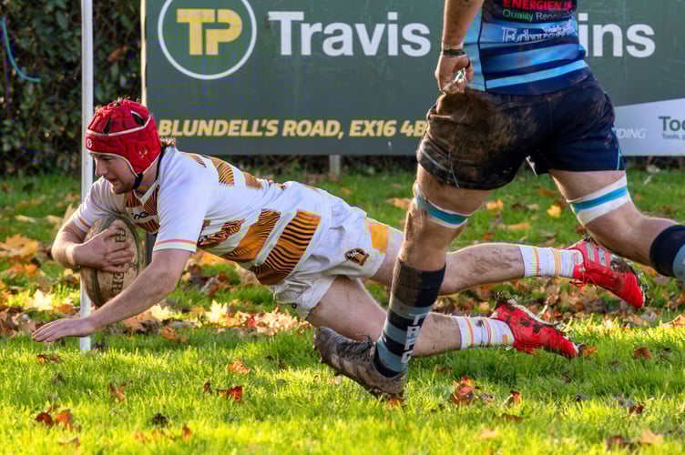 Young winger Tom Hunt dashed down the field to score in the corner