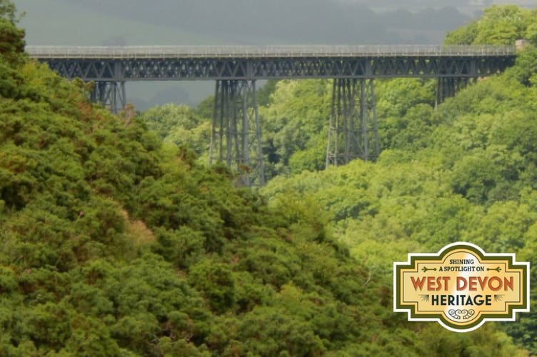 Meldon Viaduct.