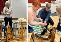 WI members enjoyed Tedburn Spinners and Knitters visit