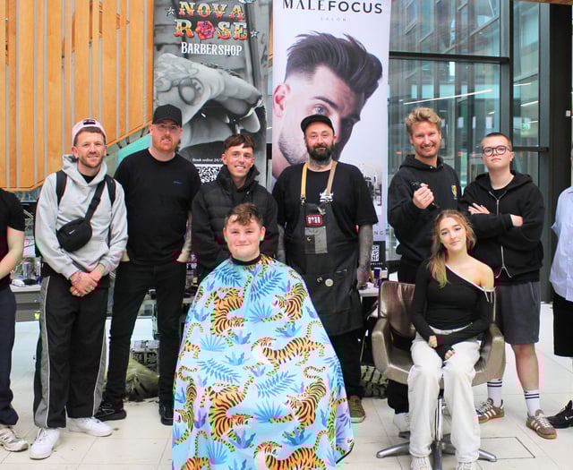 Uni ‘Barber Bash’ raises £1,300 for charity